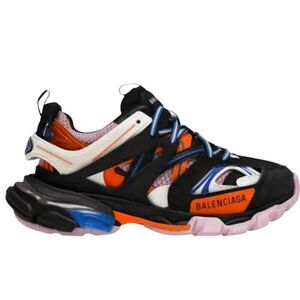 BALENCIAGA Track Trainers "Black Orange" Size W9/M7